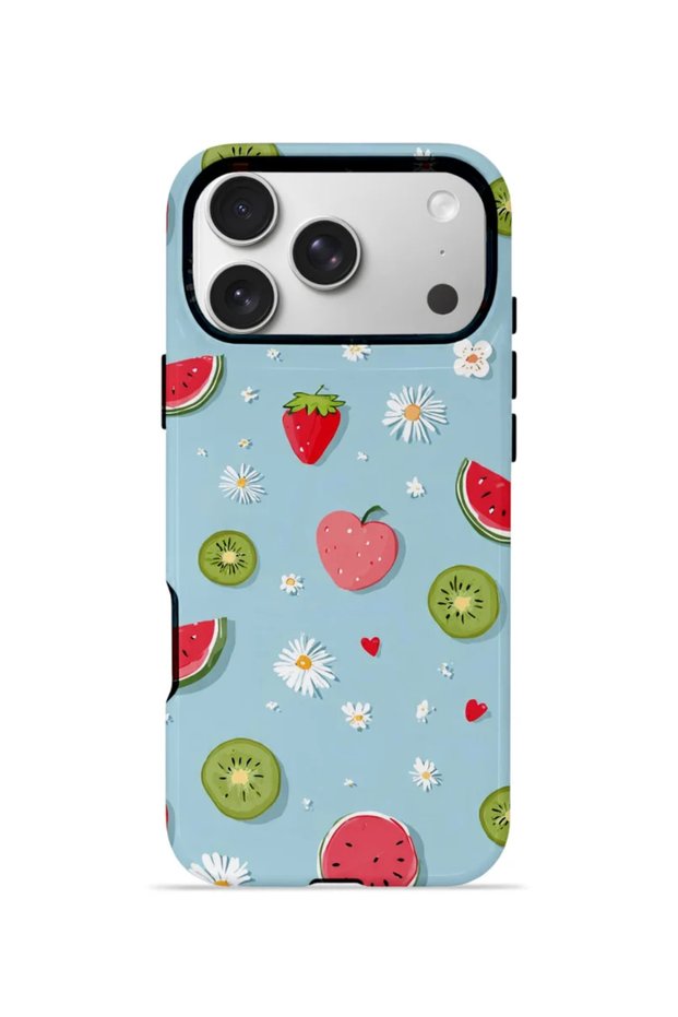 iPhone 17 Pro Vorian MagSafe Double-Layered Case - Fruit Confetti Sky