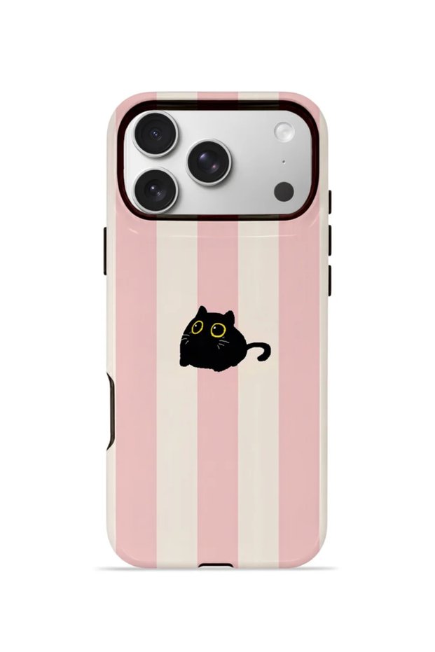 iPhone 17 Pro Vorian MagSafe Double-Layered Case - Midnight Cat Stripe