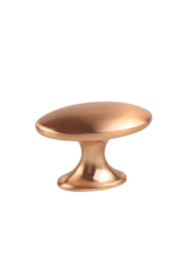 Space Matte Gold Button Handle Luxury Country Kitchen Furniture Cabinet Drawer Handle 25 mm Diameter
