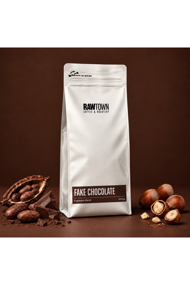 Fake Chocolate - Espresso Blend 1000 Gr - Coffee Bean - Whole Bean Coffee
