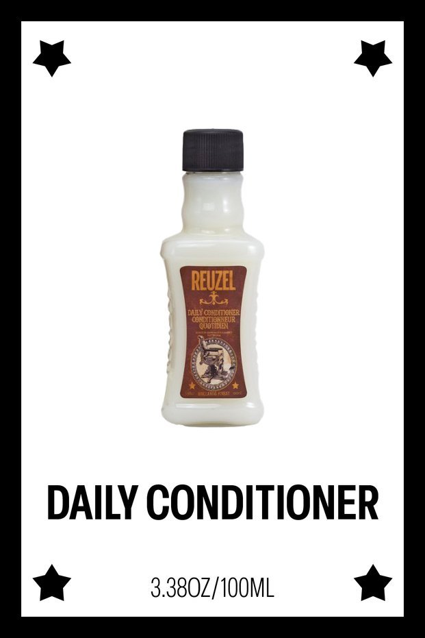 Daily Conditioner – With T4 Tonic Complex, Men’s Hair Care Cream for Daily Softness and Freshness, 100 ml