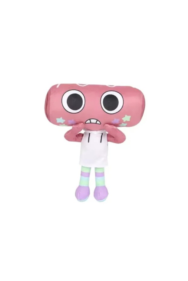 Q New Dandy's World 35cm Plush Cute Dandy World Scrap Stuffed Horror Game Goob Pebble Plushie