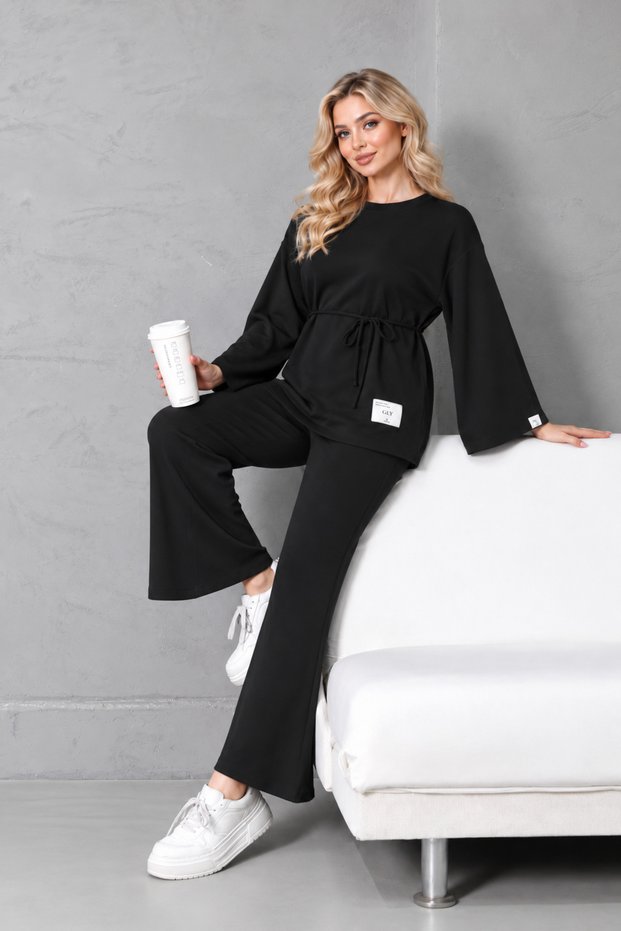 Women's Modal Fabric 2-Piece Tracksuit Set Comfortable & Stylish