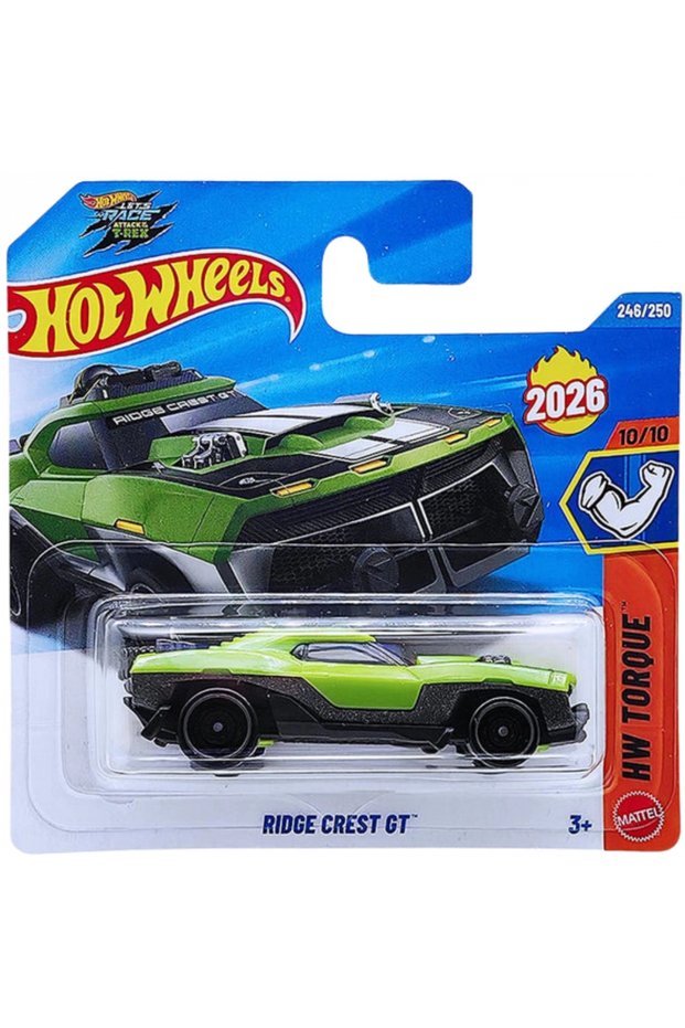 Ridge Crest GT - HW Torque Green 1/64 Diecast Model Car