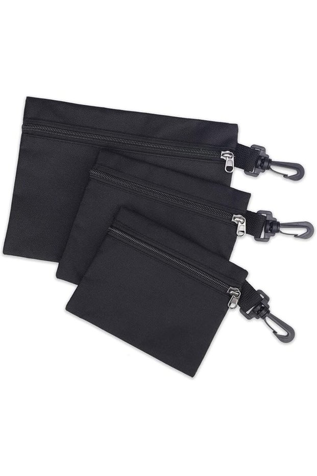 3 Pack Tool Bag Zipper Pouch, Premium Tool Pouch, Utility Multipurpose Storage Organizer Tool