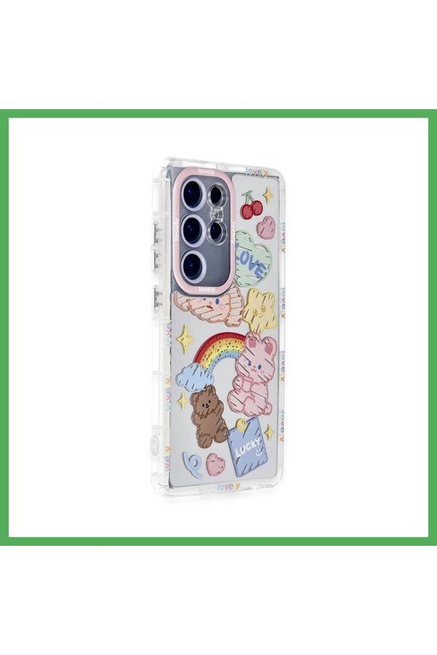 غطاء متوافق مع هاتف Samsung Galaxy S23 Ultra، بتصميم "ريفلكشن" - التصميم رقم 4، من BEZOSS.
