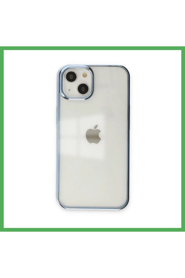 غطاء متوافق مع هاتف iPhone 14 Plus، مصنوع من السيليكون، لون أزرق سماوي، من BEZOSS.