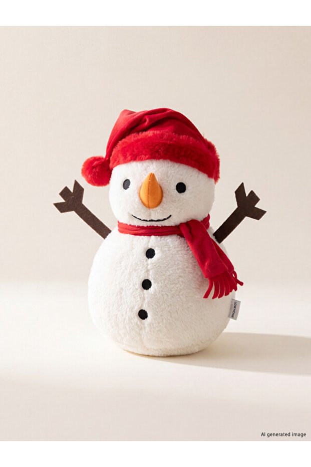 Timeless Clothing & Timeless Choices Snowman Plush Toy, 25 cm