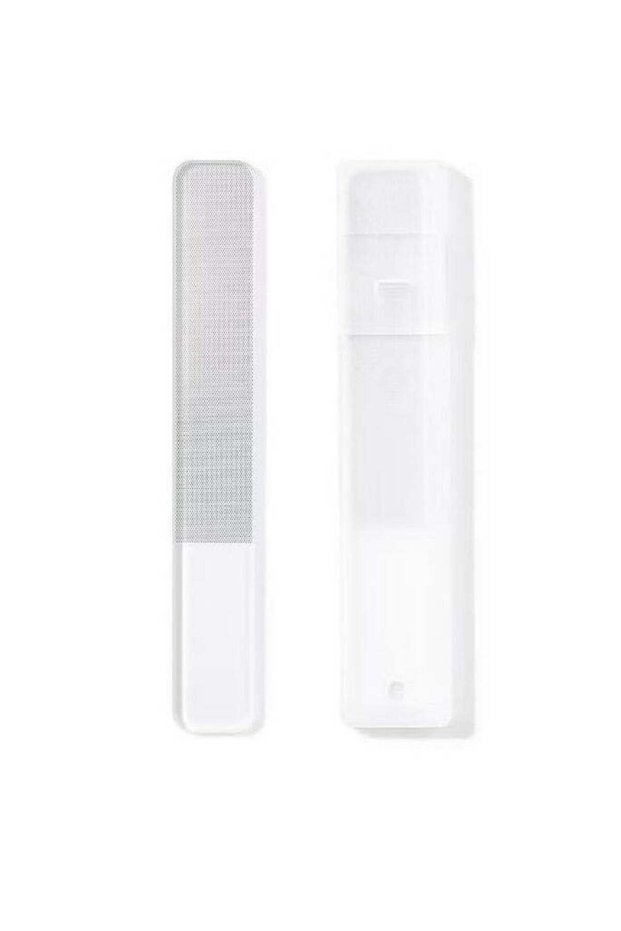 Glass Nail File With Case Transparent