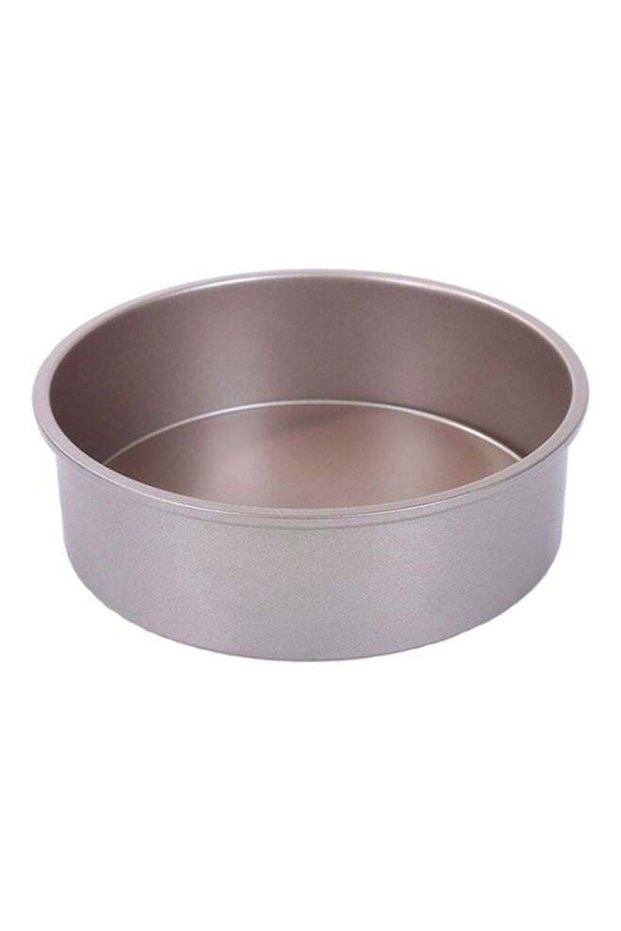 Cake Mould With Removable Bottom Silver 6inch