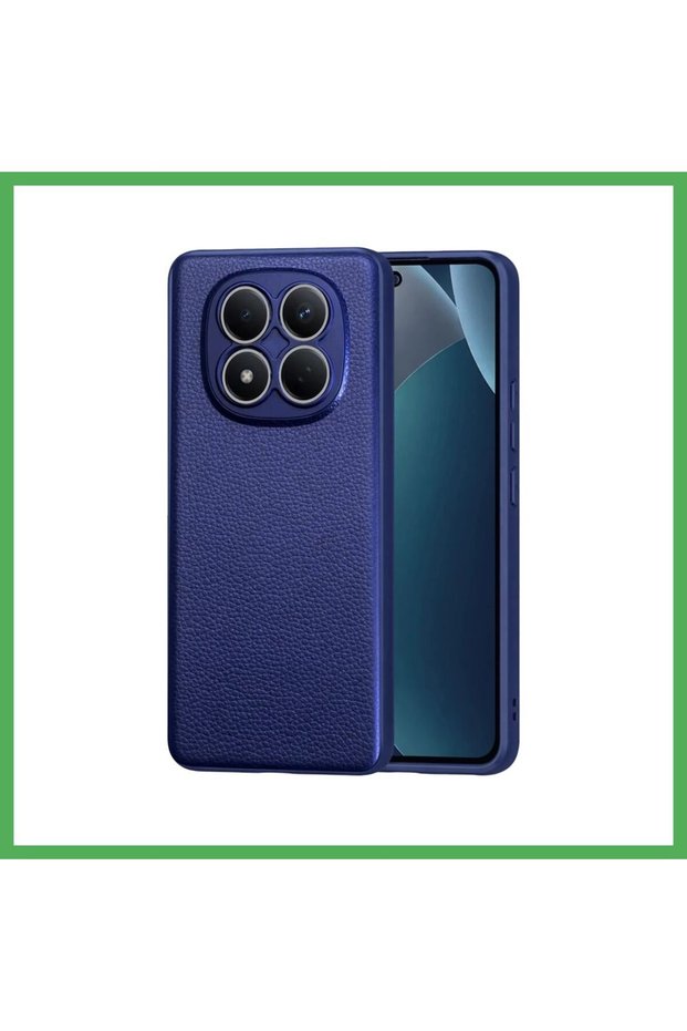 غطاء سيليكون من "ثيرماكس" متوافق مع هاتف Redmi Note 15 4G - لون كحلي، من "بيزووس".