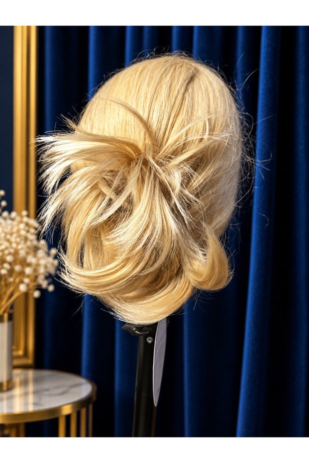 LOOSE BUN HAIRCLIP WITH WIRE AND CLIPS #96T