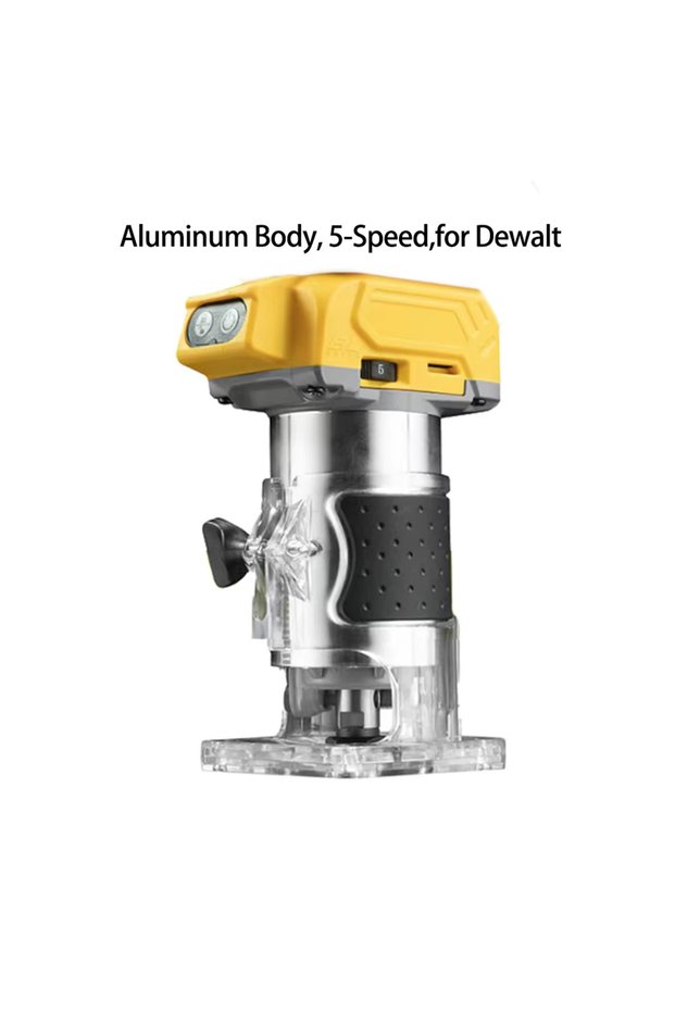 T120 Brushless Electric Trimmer Woodworking Trimming Machine Wood Router Milling Engraving Slotting