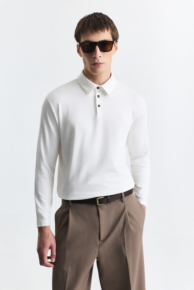 Regular Fit Polo Collar T-Shirt