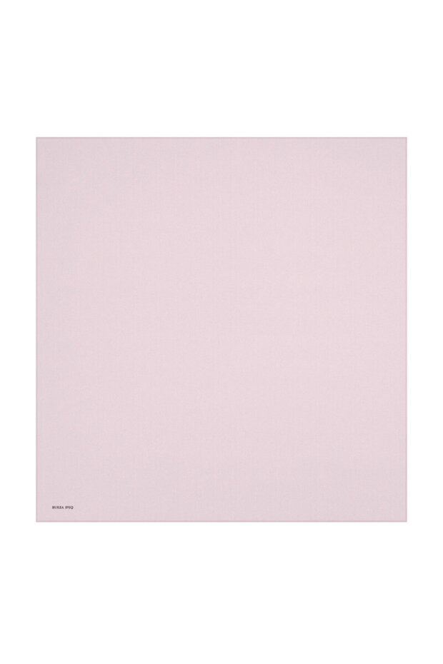 Lilac Solid Color Twill Silk Scarf