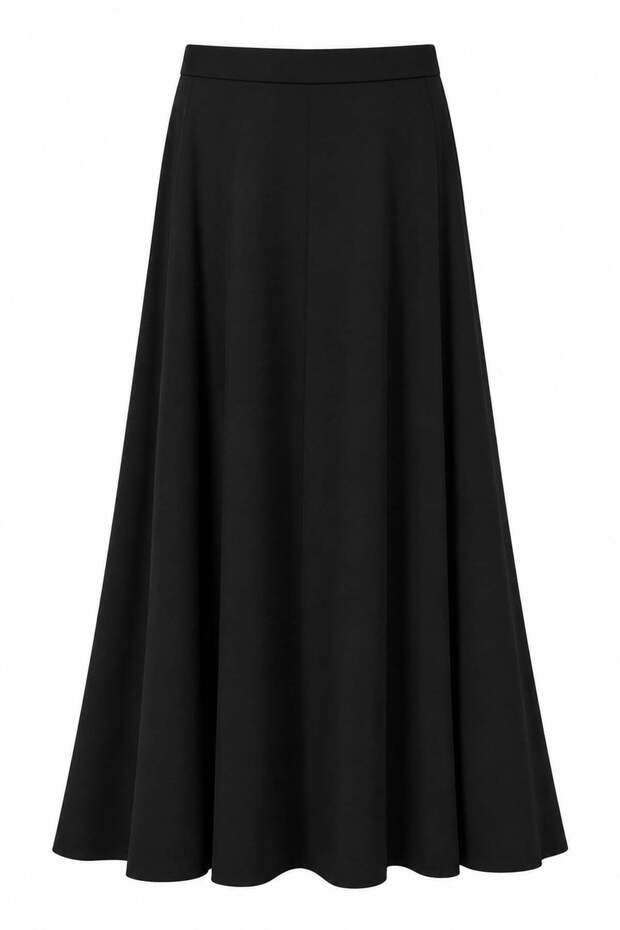 Siyah Kloş Model Etek