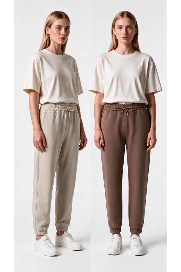 Women's 2-Piece 3-Thread Relaxed-Fit Sweatpants