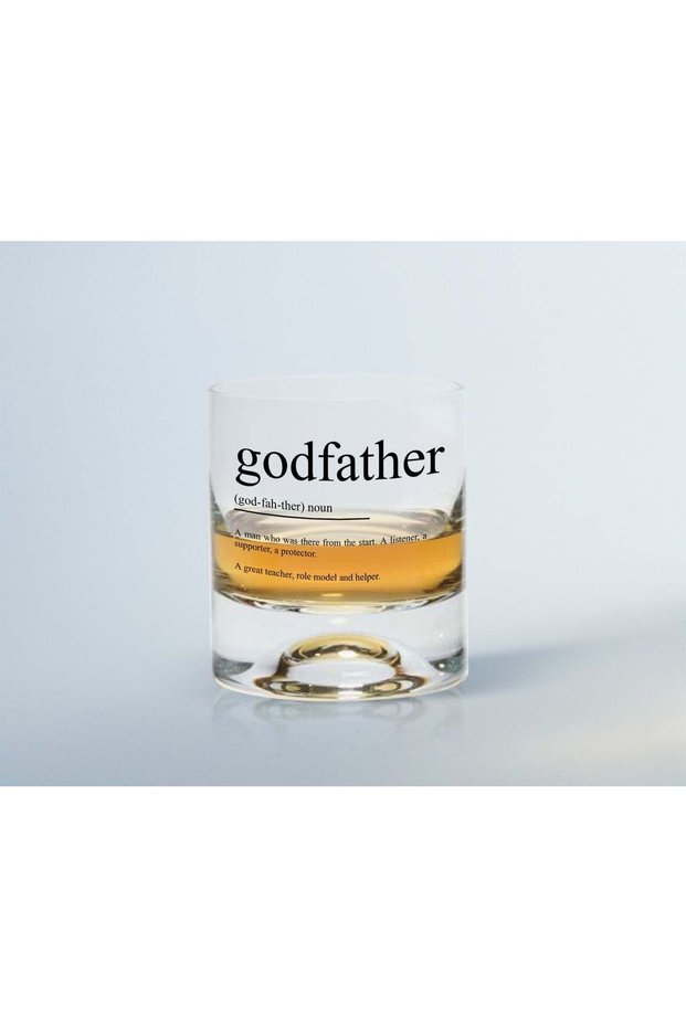 BK Home Colorful Printed "The Godfather" Whiskey Glass - 14