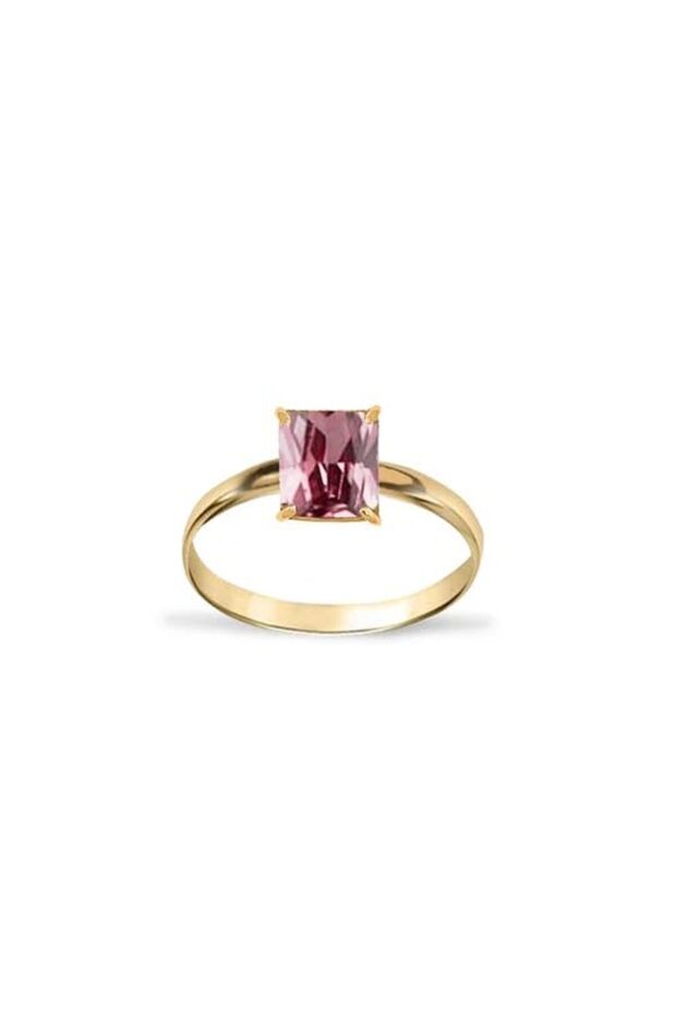 18Kt Gold Birthstone Ring Size 54 R1YK15_october