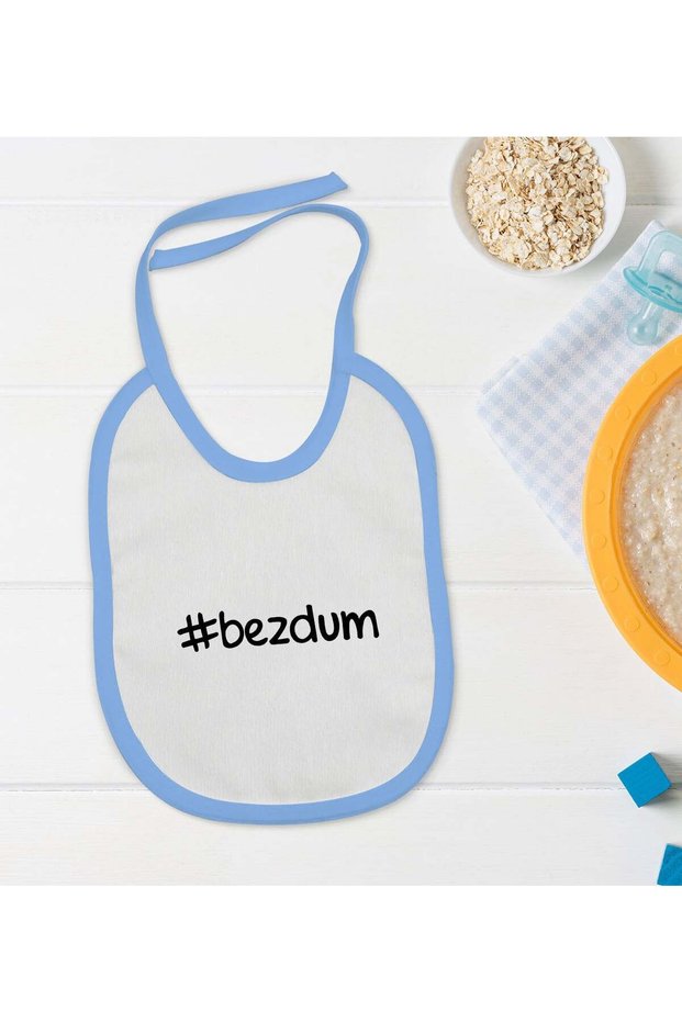 Bk Kids Bezdum Designed Blue Baby Bib En121280