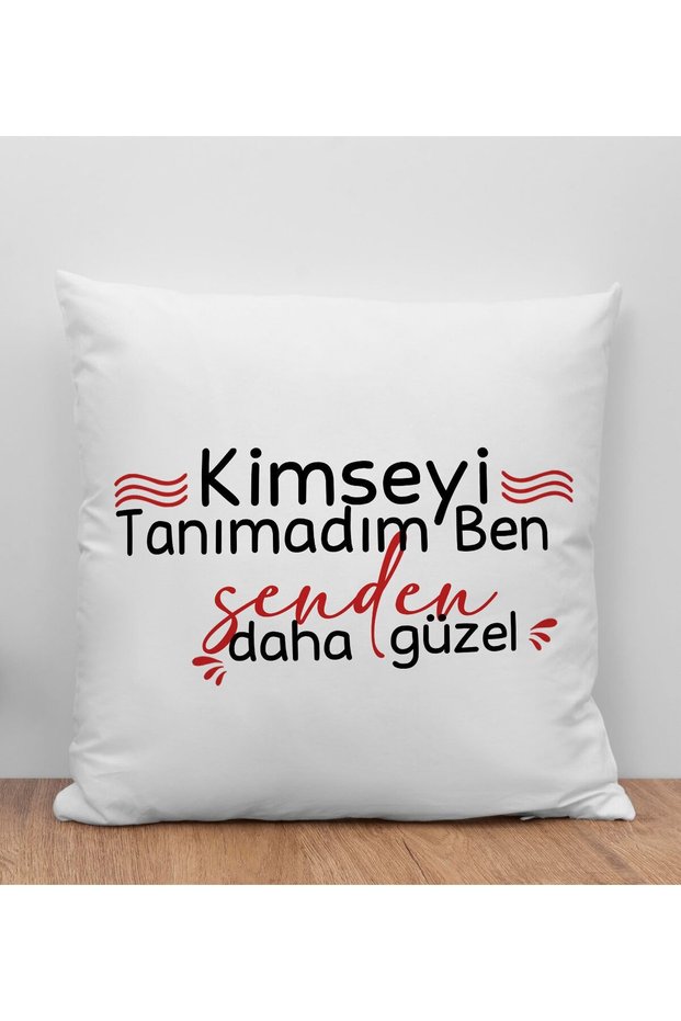 I Don't Know No One I Designed White Throw Pillow Pillow, Gift for a Friend, Home Decoration, Home He