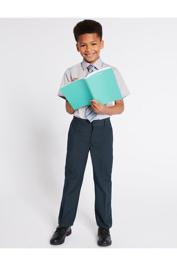 M&S BOY 2PACHET REGULAR TR MARIN