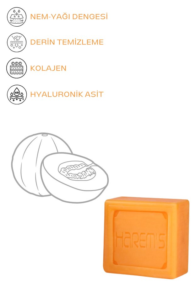 Harem's Melon Soap, 120 g