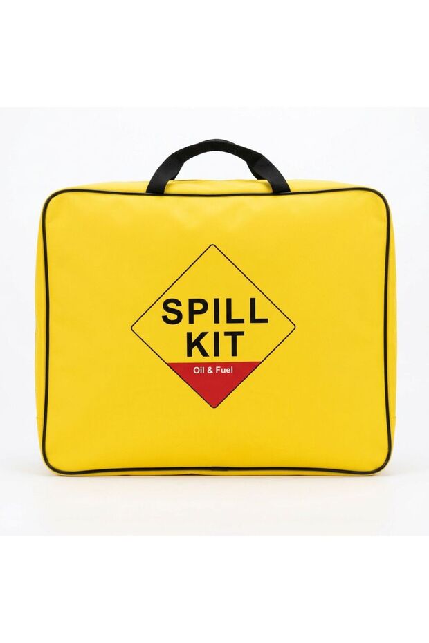 حقيبة معالجة الانسكابات النفطية والوقود (Spill Kit – Oil & Fuel).