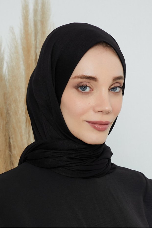 Cotton Double Stretch Black