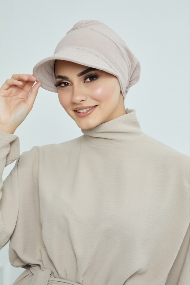 Turban Hat - Beige