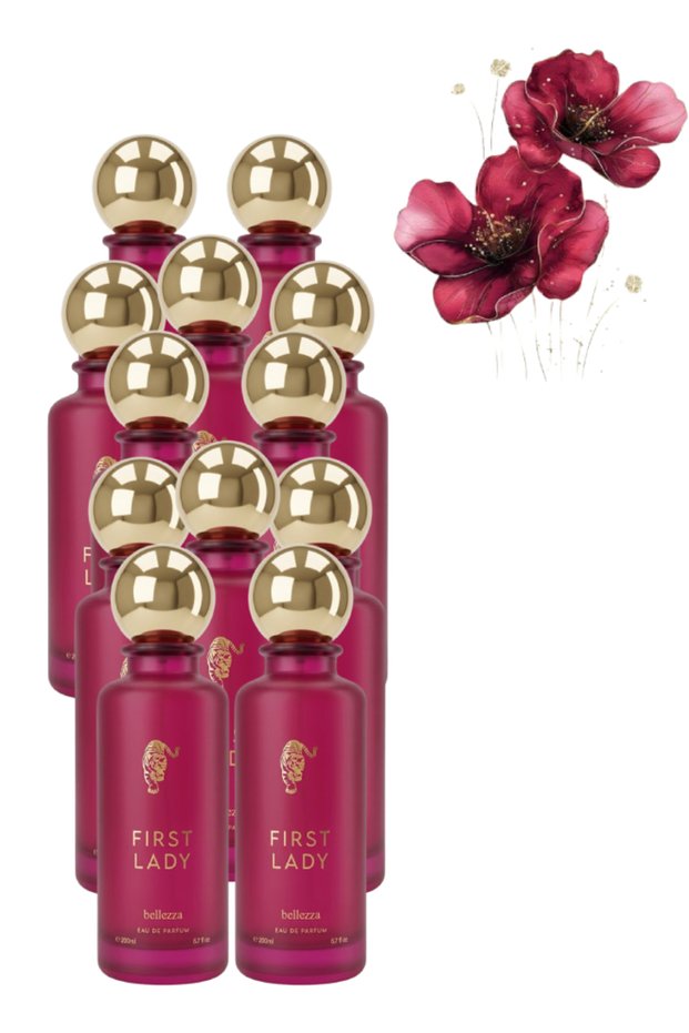 12 قطعة First Lady Perfume 200 مل