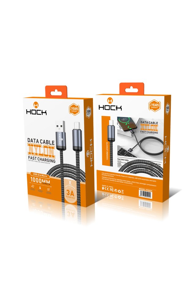كيبل قماش USB الى Type-C شحن ونقل بيانات عملي للاستخدام اليومي
