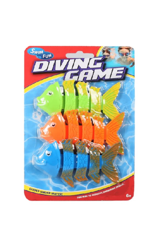 - Diving Squiggle Wiggle Toys 3Pcs