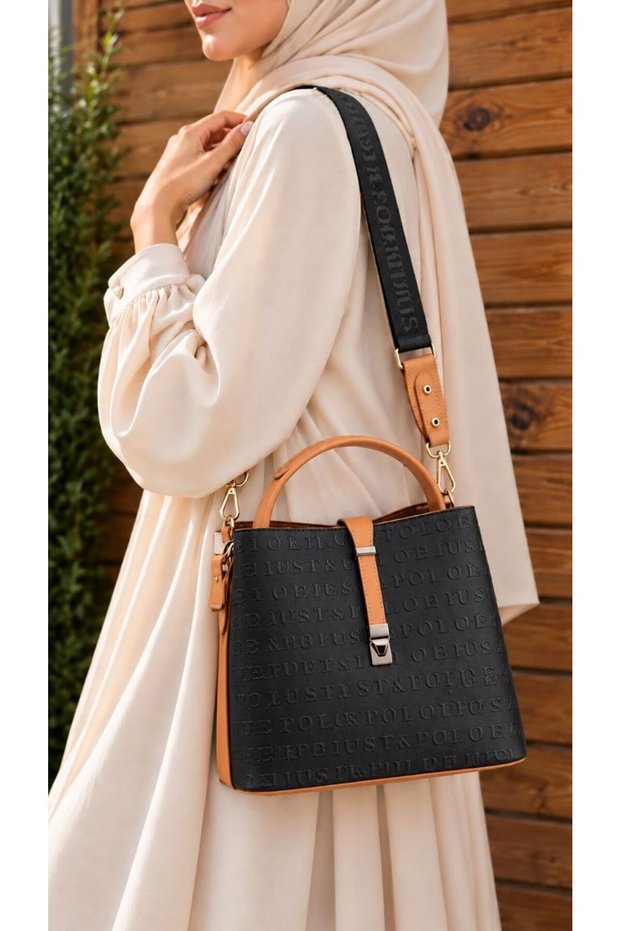 Original Women's Luxury 4-Compartment Clutch Bag and Shoulder Bag