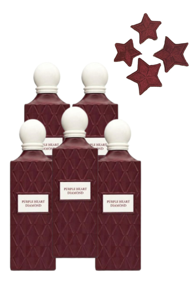 5 قطع Purple Heart Diamond Perfume 200 مل