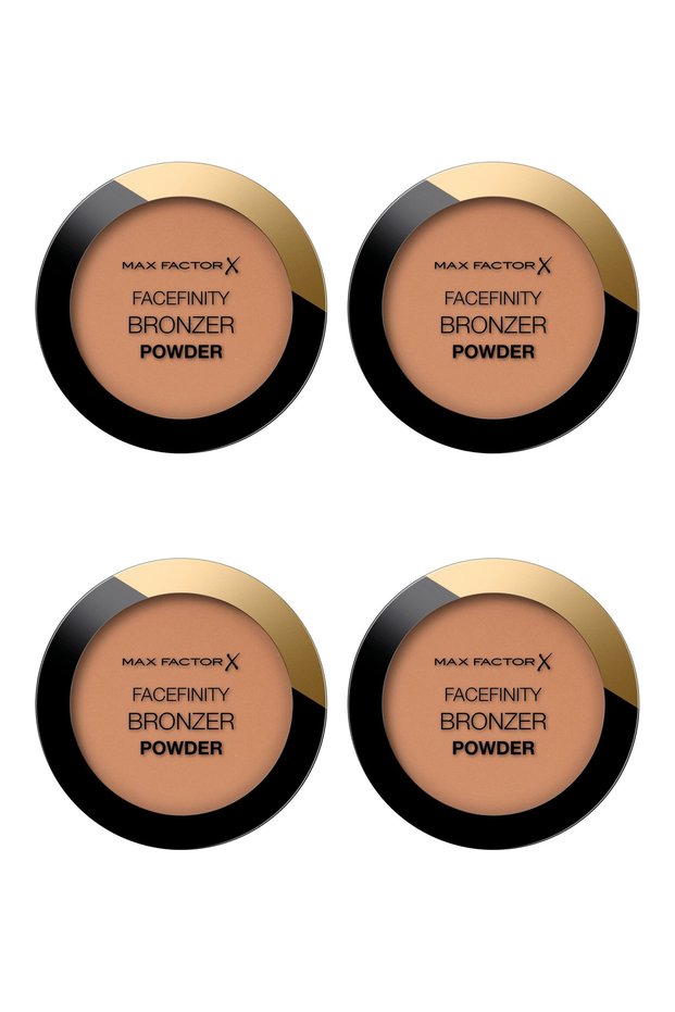 4x PACK Facefinity Compact Bronzing Powder – 001 Light Bronze
