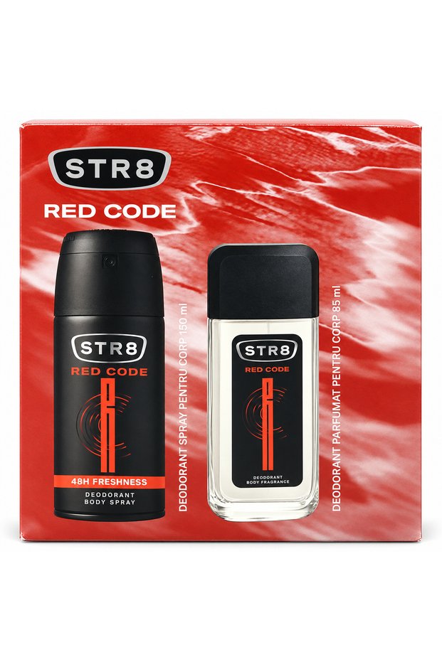 Set cadou pentru îngrijire Red Code, 85 ml + 150 ml