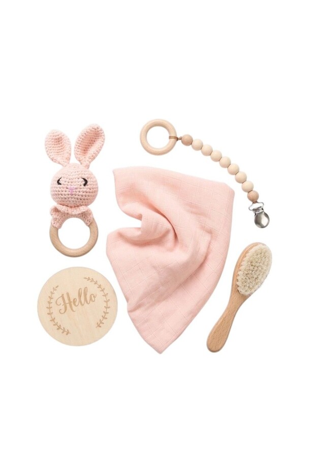 Premium Newborn Baby Gift Box Set - Light Pink