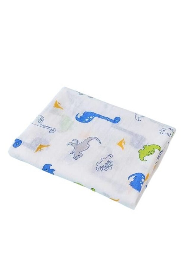 Essentials Muslin Swaddle Blanket - Dino