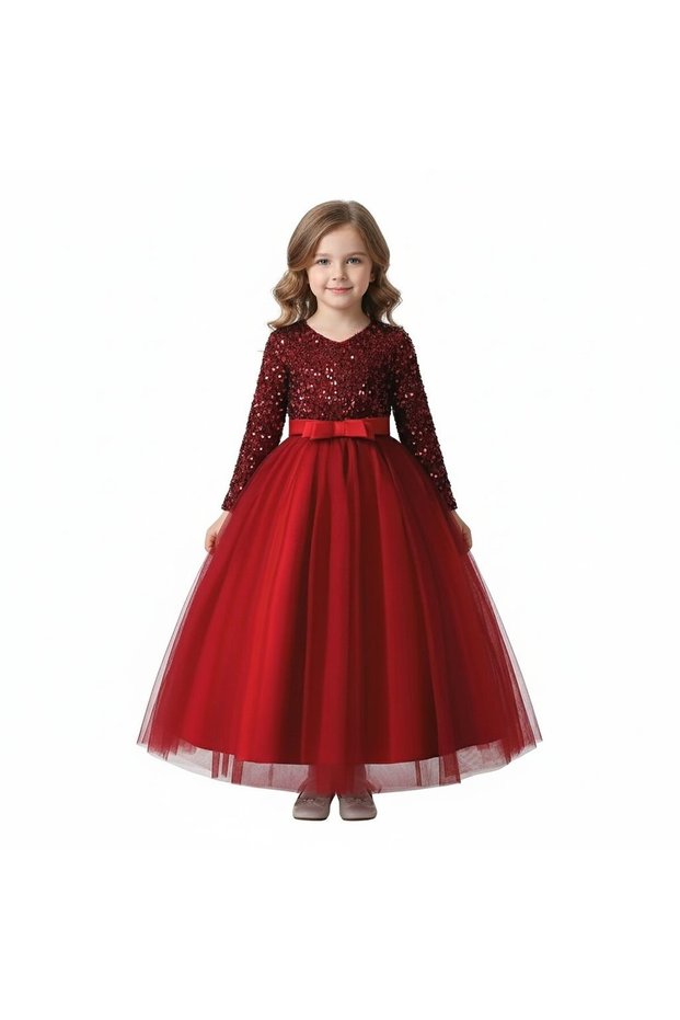GlitterJoy Red Dress
