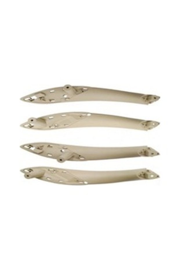 Door Handle Set, 4-Piece, Cream, BMW F30+LCI