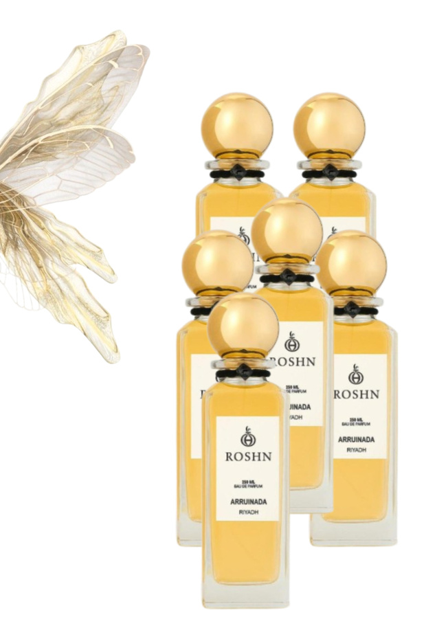 6 قطع من عطر Riyadh Roshn الأبيض 250 مل