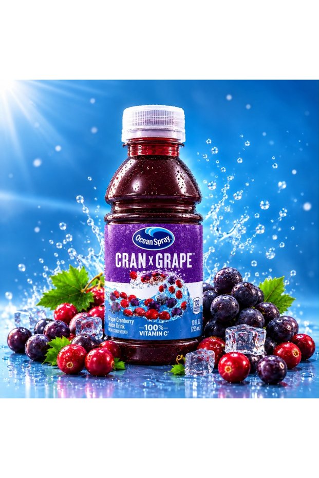 عصير الكرانبري والعنب CRANBERRY GRAPE JUICE