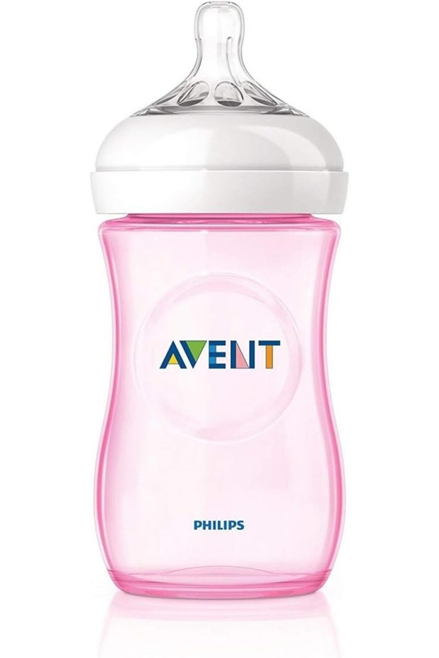 AVENT Natural Response 3.0 Pink Feeding Bottle 260ml SCY903/11