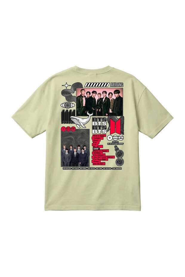 Bts Printed T-Shirt, Oversized Unisex Tee Shirt Kids / Adult