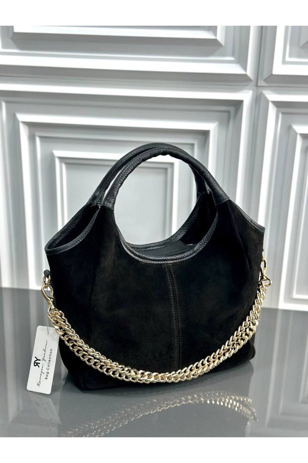 Premium Genuine Suede Leather Women's Handbag