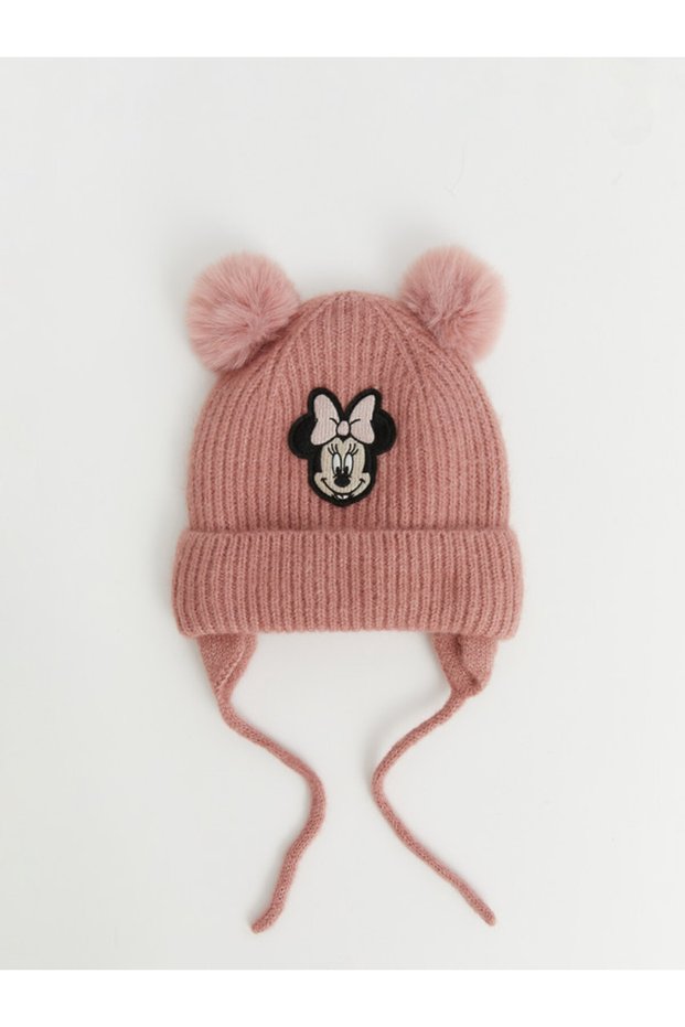 Cute Mouse-Printed Girl's Baby Beanie from Freezen Store