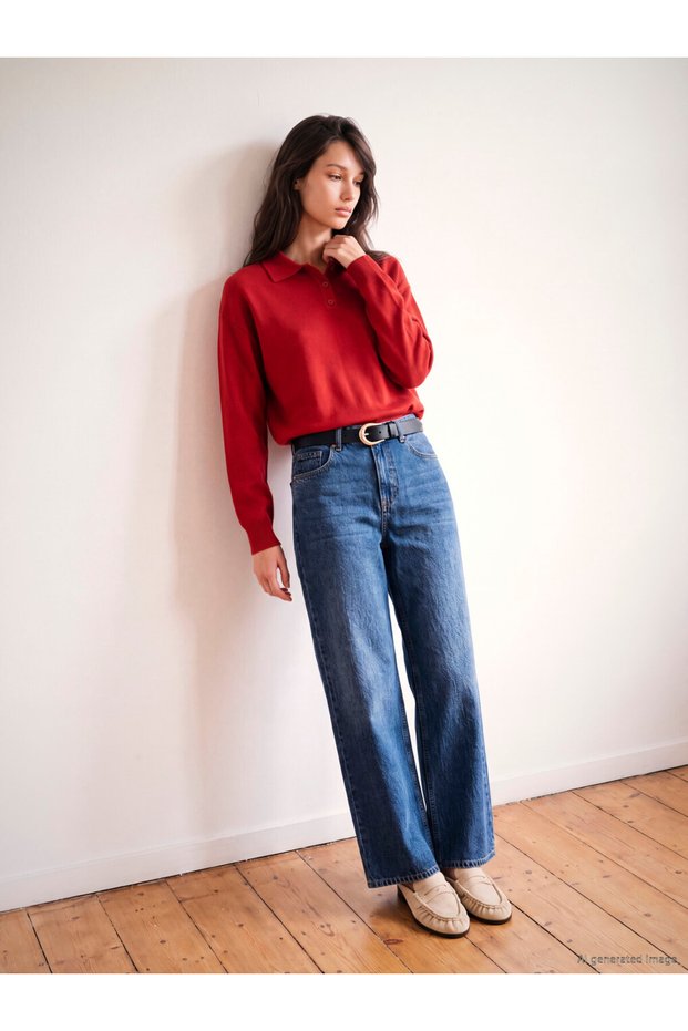 Quality Pieces from Çelebi Store Devrik Roba Collar Women's Knitwear Sweater