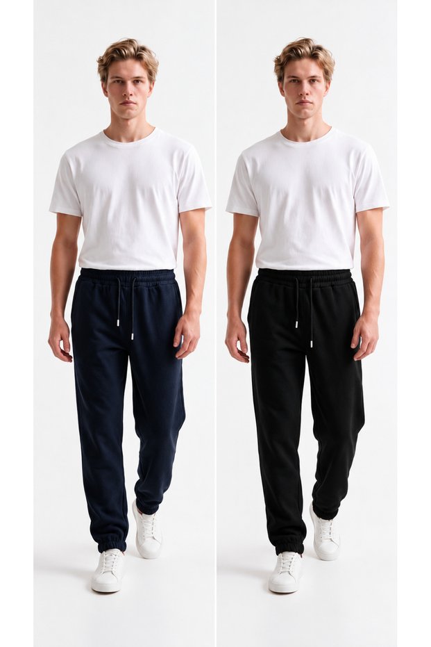 3-Yarn, 2-Ply, Brushed Inside Waistband Sweatpants