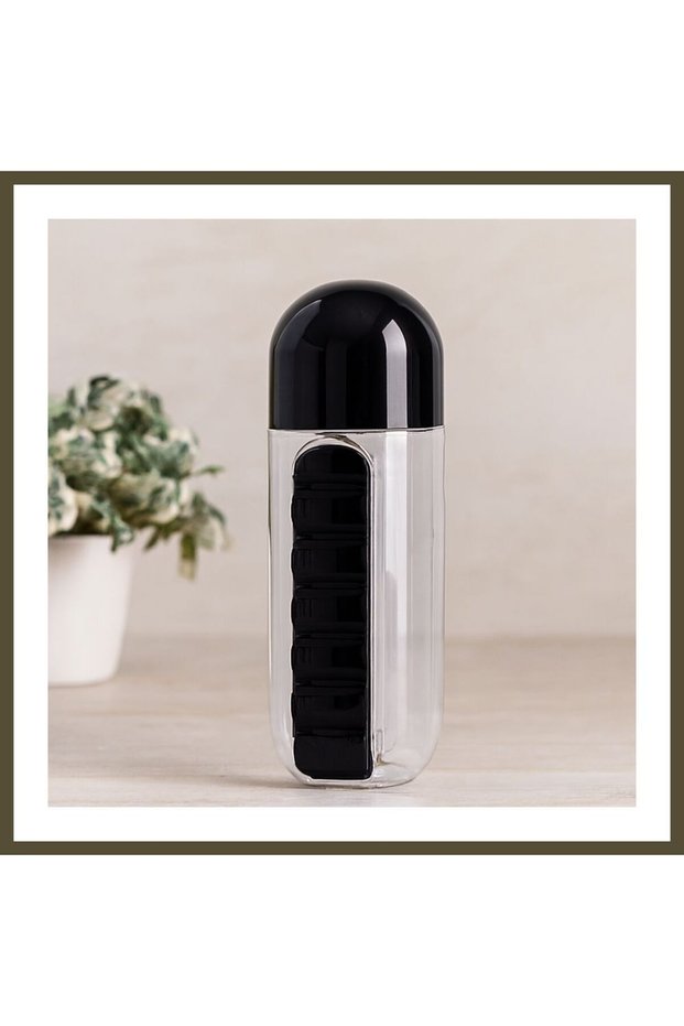 Medicine Box and 600-ml Plastic Bottle BX